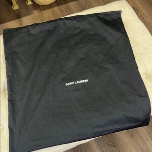 Saint Laurent Black Sleeper Bag 25.5” X 27”